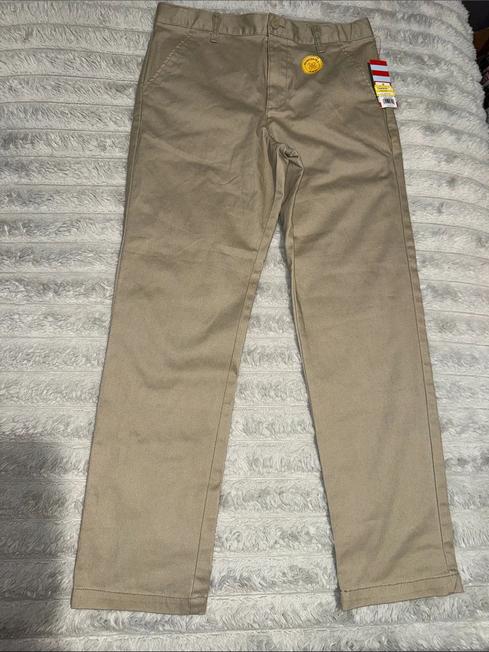 Cat & Jack Tan Kids Straight Chino Pants